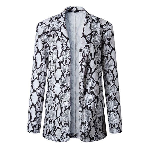 shopping daily wear work turn-down collar open front long sleeve snakeskin printed party soft outerwear slim fit women blazer, White;black
shopping daily wear work turn-down collar open front long sleeve snakeskin printed party soft outerwear slim fit women blazer, White;black
