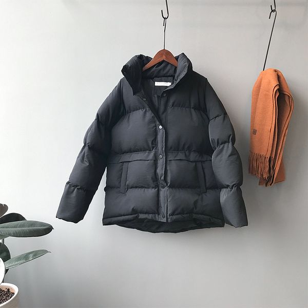 women's down & parkas autumn winter cotton clothing solid color bread fashion casual casacos de inverno feminino, Black
women's down & parkas autumn winter cotton clothing solid color bread fashion casual casacos de inverno feminino, Black