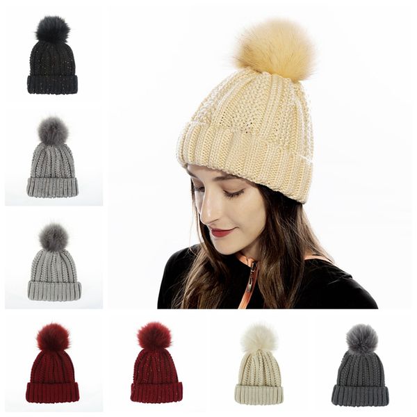 fashion woman knit beanie hat winter soft pom pom ball crochet cap lady outdoor warm ski hats girl party caps ljj-ta1857, Blue;gray
fashion woman knit beanie hat winter soft pom pom ball crochet cap lady outdoor warm ski hats girl party caps ljj-ta1857, Blue;gray