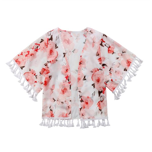 Kids Chiffon Cardigan Summer Baby Tassel Blouse Outfits Toddler Floral Baby Girl Kimonos Coats Shirts
Kids Chiffon Cardigan Summer Baby Tassel Blouse Outfits Toddler Floral Baby Girl Kimonos Coats Shirts