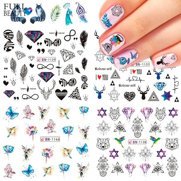 1pc new design nail sticker flower geometric water decals peacock butterfly transfer slider manicure nail art tips chbn1129-1204, Black
1pc new design nail sticker flower geometric water decals peacock butterfly transfer slider manicure nail art tips chbn1129-1204, Black