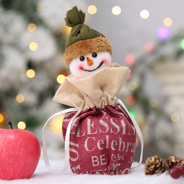1 pc xmas apple bag english words linen cloth cartoon drawstring pouch gift bag for christmas eve decoration party (snowman
1 pc xmas apple bag english words linen cloth cartoon drawstring pouch gift bag for christmas eve decoration party (snowman