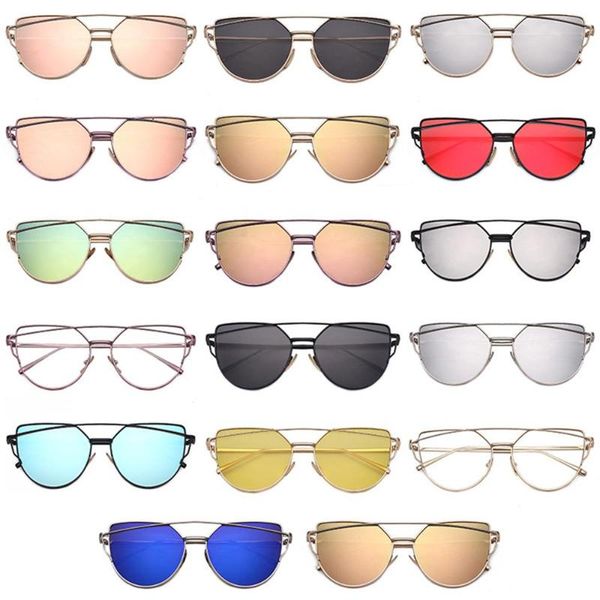 cat eye sunglasses uv400 ultraviolet-proof flat lens retro oculos for women fashionable design water resistance, White;black
cat eye sunglasses uv400 ultraviolet-proof flat lens retro oculos for women fashionable design water resistance, White;black