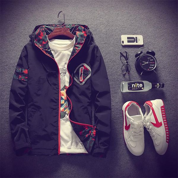 camouflage casual men's jackets 2019 solid spring autumn men coats 5xl slim fit outerwear male jackets reflective zipper 5xl, Black;brown
camouflage casual men's jackets 2019 solid spring autumn men coats 5xl slim fit outerwear male jackets reflective zipper 5xl, Black;brown