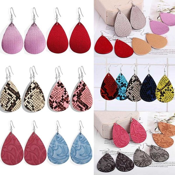 new fashion snake print leather earrings for women 8 colors teardrop water drop earrings ladies punk style jewelry wholesale, Silver
new fashion snake print leather earrings for women 8 colors teardrop water drop earrings ladies punk style jewelry wholesale, Silver