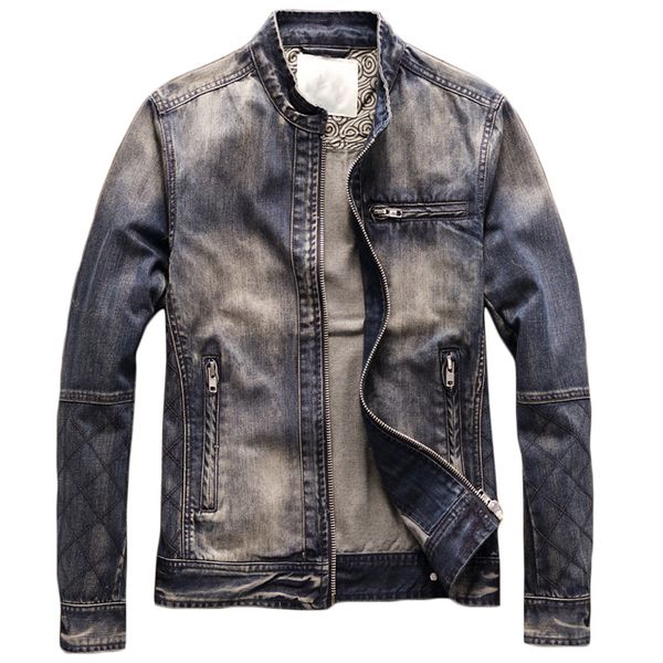 vintage european style mens jeans jackets summer spring oversized 4xl automotive mans denim coats plus uniforms overcoats a986, Black;brown
vintage european style mens jeans jackets summer spring oversized 4xl automotive mans denim coats plus uniforms overcoats a986, Black;brown