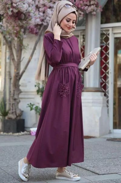 factory price muslim women solid color kaftan dress s-2xl plus size islamic women pleated dubai style dress, Red
factory price muslim women solid color kaftan dress s-2xl plus size islamic women pleated dubai style dress, Red