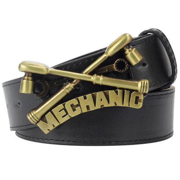 cool male belt pu leather mechanical worker belt mechanic buckle workman machining profession metal buckle for gift men, Black;brown
cool male belt pu leather mechanical worker belt mechanic buckle workman machining profession metal buckle for gift men, Black;brown