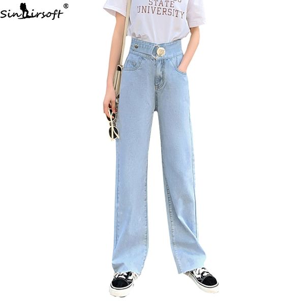 women's spring new loose high waist wide leg jeans woman fashion trend thin section casual straight denim trousers women, Blue
women's spring new loose high waist wide leg jeans woman fashion trend thin section casual straight denim trousers women, Blue