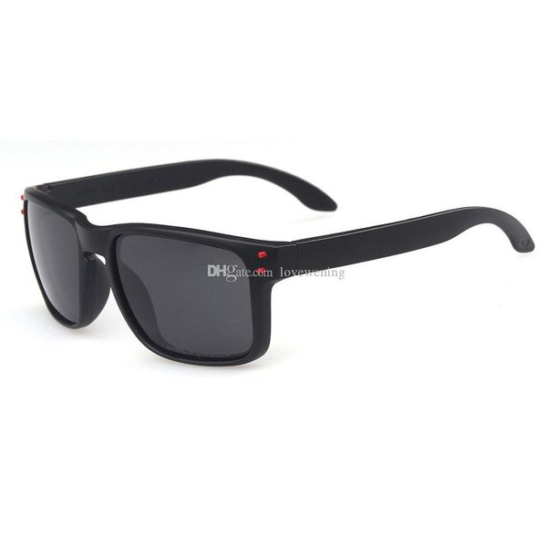 brand new outdoor casual polarized sunglasses black frame red make grey lens yo92-44 tr90 eyewear ing, White;black 
brand new outdoor casual polarized sunglasses black frame red make grey lens yo92-44 tr90 eyewear ing, White;black