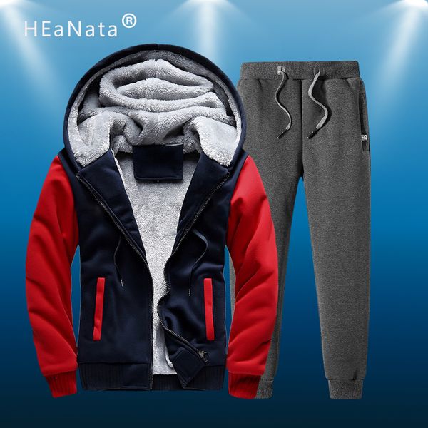 wholesale winter sport set brand men tracksuit fleece thick hoodies casual track suit men jacket pant warm running, Black;blue
wholesale winter sport set brand men tracksuit fleece thick hoodies casual track suit men jacket pant warm running, Black;blue