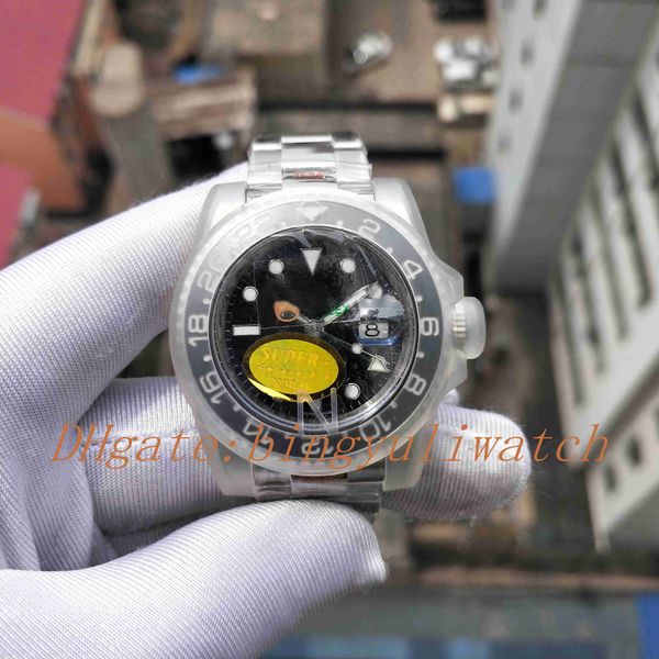 super n factory v9 version mens automatic cal.3186 watch 904l steel black ceramic bezel men gmt batman master watches sport 116710 wristwatc, Slivery;brown
super n factory v9 version mens automatic cal.3186 watch 904l steel black ceramic bezel men gmt batman master watches sport 116710 wristwatc, Slivery;brown