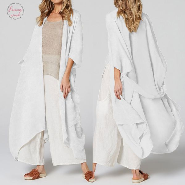 plus size women vintage blouse solid kimono cardigan 2019 summer beach cover up casual loose blusas long shirt, White
plus size women vintage blouse solid kimono cardigan 2019 summer beach cover up casual loose blusas long shirt, White