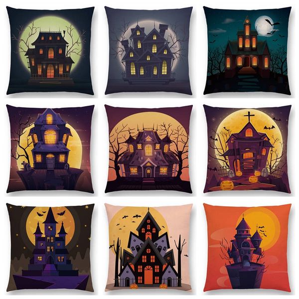 happy halloween scary night haunted house vampire castle full moon bat pumpkin dark beautiful cushion cover nice pillow case
happy halloween scary night haunted house vampire castle full moon bat pumpkin dark beautiful cushion cover nice pillow case