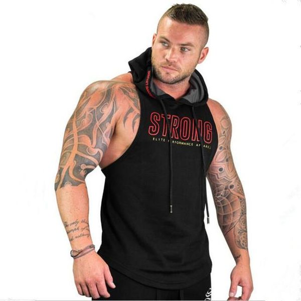 men ' tank hoodie fitness bodybuilding muscle cut stringer crossfit workout tank activewear male breathable, White;black
men ' tank hoodie fitness bodybuilding muscle cut stringer crossfit workout tank activewear male breathable, White;black