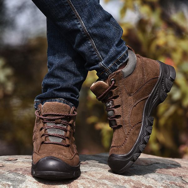 spring 2020 new arrivals fashion ankle boots men upgrade motorcycle boots wear comfort winter shoes hiking sneaker, Black
spring 2020 new arrivals fashion ankle boots men upgrade motorcycle boots wear comfort winter shoes hiking sneaker, Black