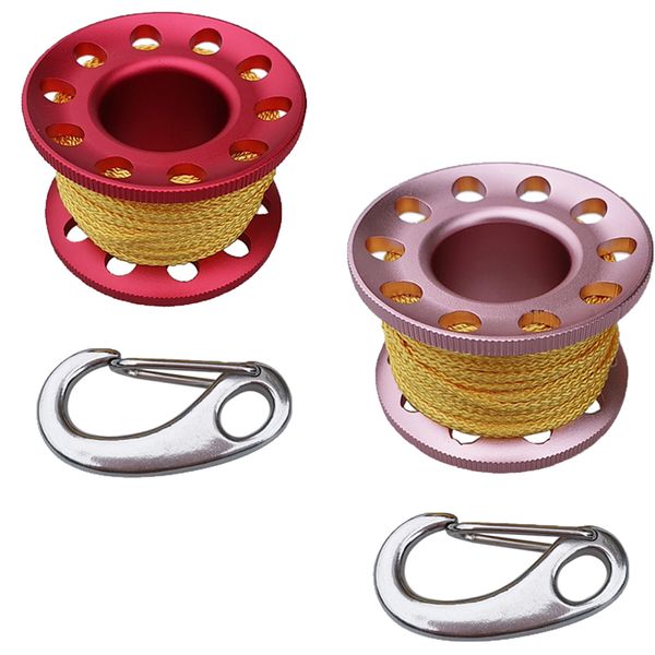 2 sets scuba finger reel snorkeling diving finger spool with clips, durable and reliable
2 sets scuba finger reel snorkeling diving finger spool with clips, durable and reliable