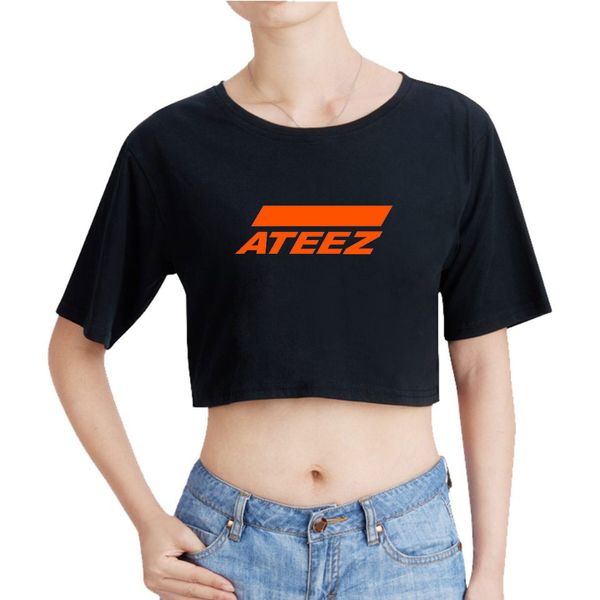 ateez navel summer women t-shirts 2019 short sleeve casual game printed women clothes xs-2xl, White
ateez navel summer women t-shirts 2019 short sleeve casual game printed women clothes xs-2xl, White