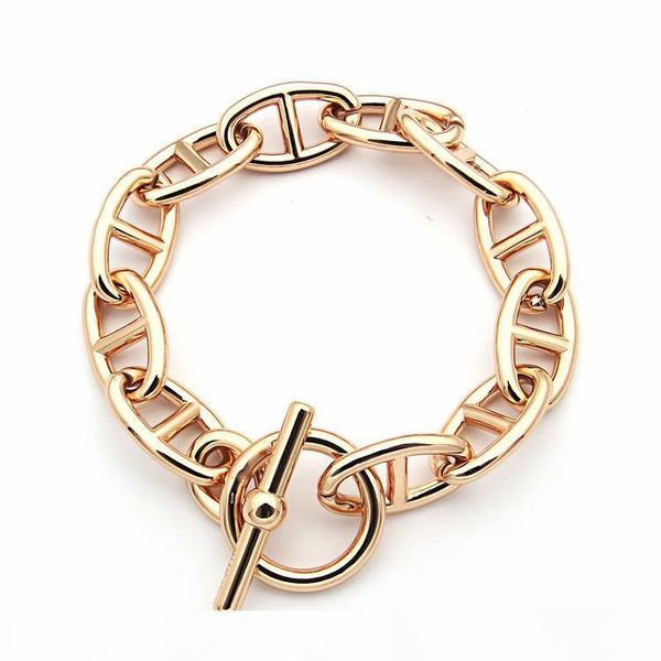 2019 new luxury fashion brand h letter pig nose bracelet temperament men coarse lover bracelet jewelry wholesale, Black
2019 new luxury fashion brand h letter pig nose bracelet temperament men coarse lover bracelet jewelry wholesale, Black