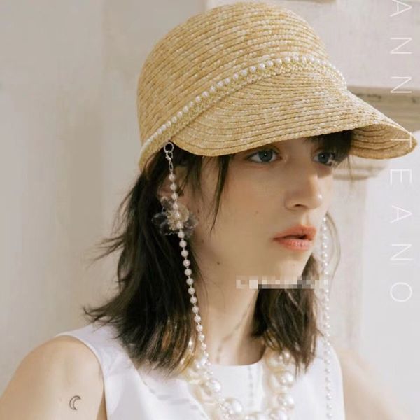 handmade women ultrabraid sun visor cap elegant peals necklace straw hat summer brim sun beach hat kuntucky travel cap, Blue;gray
handmade women ultrabraid sun visor cap elegant peals necklace straw hat summer brim sun beach hat kuntucky travel cap, Blue;gray