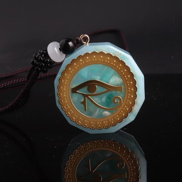 orgone energy natural amazonite necklace pendants horus eye all-seeing eyes orgonite pendant necklace reiki chakra pendulum, Silver
orgone energy natural amazonite necklace pendants horus eye all-seeing eyes orgonite pendant necklace reiki chakra pendulum, Silver