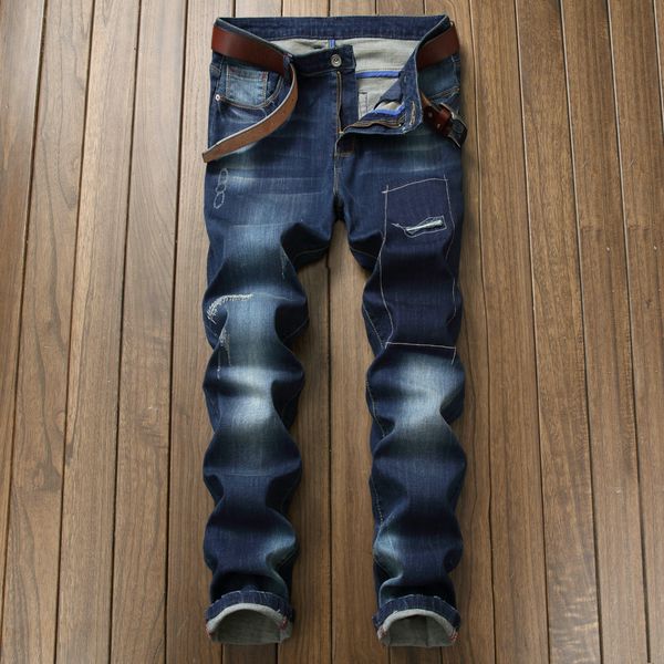 men designer hole jeans casual patches holes bleached long distrresse 2020 news arrivel spring summer straight size letters asian size, Blue
men designer hole jeans casual patches holes bleached long distrresse 2020 news arrivel spring summer straight size letters asian size, Blue
