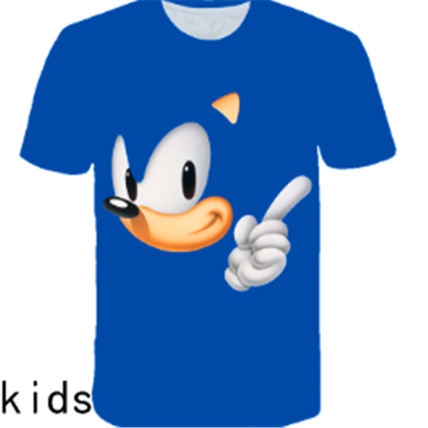 kids clothes summer short sleeve 3d cartoon printed sonic t shirt for boys street wear teenager boys children tee, White;black
kids clothes summer short sleeve 3d cartoon printed sonic t shirt for boys street wear teenager boys children tee, White;black