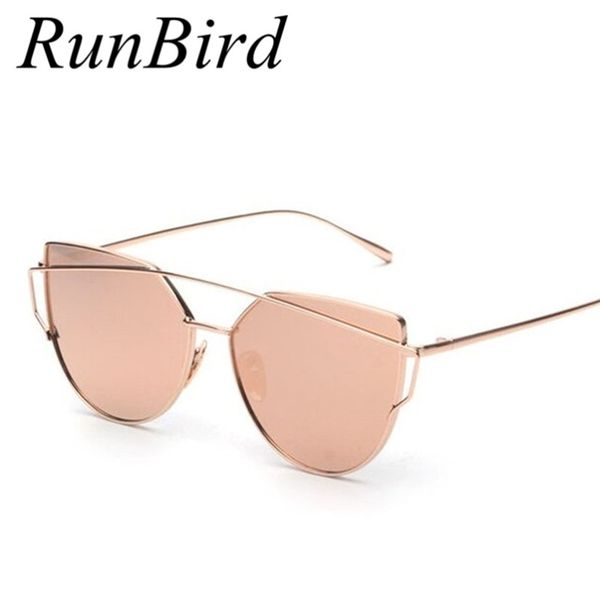 runbird mirror flat lense women cat eye sunglasses classic brand twin-beams rose gold frame sun glasses for women m195, White;black
runbird mirror flat lense women cat eye sunglasses classic brand twin-beams rose gold frame sun glasses for women m195, White;black