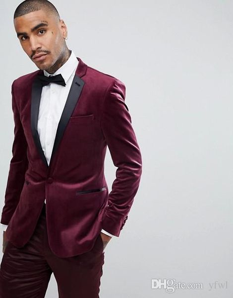 classic velveteen tuxedos groom wedding men suits mens wedding suits tuxedo costumes de smoking pour hommes men(jacket+pants+tie) 66, Black;gray
classic velveteen tuxedos groom wedding men suits mens wedding suits tuxedo costumes de smoking pour hommes men(jacket+pants+tie) 66, Black;gray