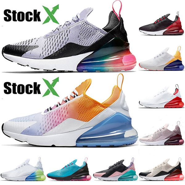 be true arc en ciel men new arrival 270s designer luxury running shoes bred highlighted women sport stock x shoes trainer sneakers 36-45
be true arc en ciel men new arrival 270s designer luxury running shoes bred highlighted women sport stock x shoes trainer sneakers 36-45