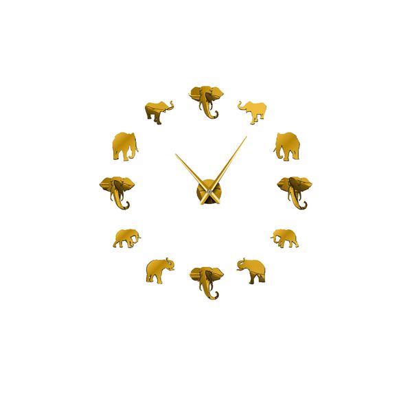 home indoor frameless pratical elephant shaped diy decoration large acrylic gifts simple furniture wall clock mirror sticker
home indoor frameless pratical elephant shaped diy decoration large acrylic gifts simple furniture wall clock mirror sticker