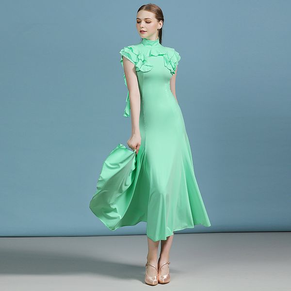 women ballroom dance training clothes modern dance practice dress ball dress girl waltz tango social uniforms my812, Black;red
women ballroom dance training clothes modern dance practice dress ball dress girl waltz tango social uniforms my812, Black;red