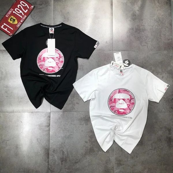 a bathing 9ape 2020ss ape head limited edition couple short-sleeved t-shirt chest big logoq print printing, White;black
a bathing 9ape 2020ss ape head limited edition couple short-sleeved t-shirt chest big logoq print printing, White;black