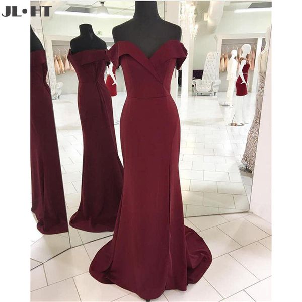 elegant burgundy off shoulder evening dress prom gown pleats elastic satin short sleeve mermaid evening dresses custom made, White;black
elegant burgundy off shoulder evening dress prom gown pleats elastic satin short sleeve mermaid evening dresses custom made, White;black