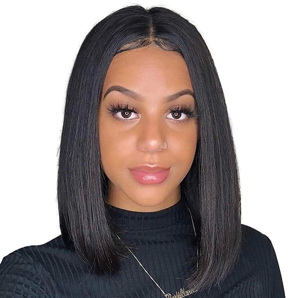 short lace front human hair wigs straight bob wig for black women natural color brazilian human remy hair
short lace front human hair wigs straight bob wig for black women natural color brazilian human remy hair