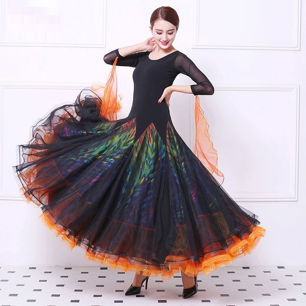 ballroom dance competition dresses fringe standard ballroom dress woman dresses for dancing waltz dress dance wear, Black;red
ballroom dance competition dresses fringe standard ballroom dress woman dresses for dancing waltz dress dance wear, Black;red