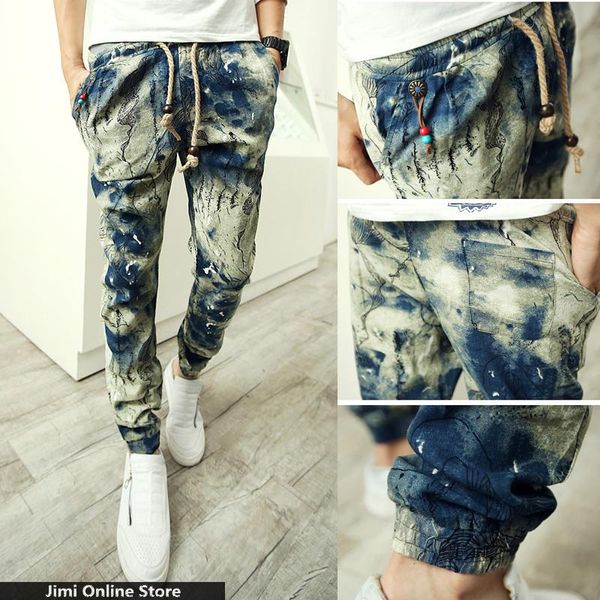 linen trousers men floral joggers strip man jogger pants men's tie dye harem pants ink painting a gradient antique casual, Black
linen trousers men floral joggers strip man jogger pants men's tie dye harem pants ink painting a gradient antique casual, Black