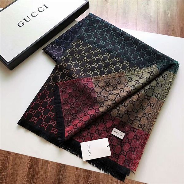 2019 brand scarf fashion design colorful shiny gold line shawl wool scarf, Blue;gray
2019 brand scarf fashion design colorful shiny gold line shawl wool scarf, Blue;gray