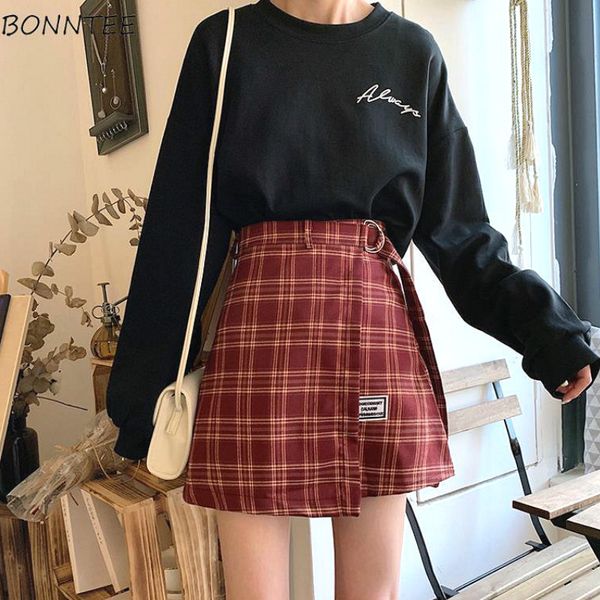 irregular plaid skirts womens sashes ribbons high waist design fashion short skirt ladies a-line elegant college style casual, Black
irregular plaid skirts womens sashes ribbons high waist design fashion short skirt ladies a-line elegant college style casual, Black