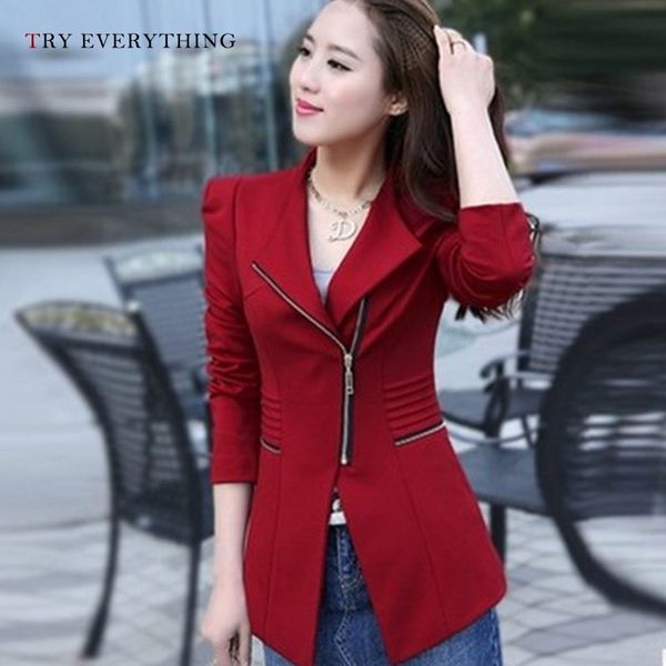 red blazer women zip jacket ladies blazers and jackets yellow women jacket long sleeve black woman blazer 2019 autumn jackets, White;black
red blazer women zip jacket ladies blazers and jackets yellow women jacket long sleeve black woman blazer 2019 autumn jackets, White;black