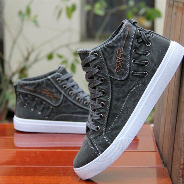 laidilangtu new canvas shoes men's casual high to help wild breathable women's shoes tenis masculino adulto sneakers mens, Black
laidilangtu new canvas shoes men's casual high to help wild breathable women's shoes tenis masculino adulto sneakers mens, Black