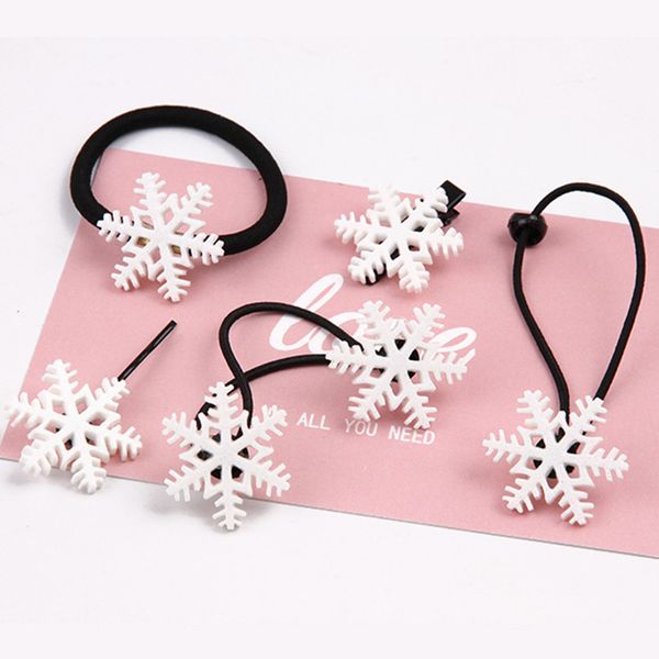 1 piece snowflake baby girls christmas rubber band hairpins combination hair clips kids hair band head rope happy accessory, Slivery;white
1 piece snowflake baby girls christmas rubber band hairpins combination hair clips kids hair band head rope happy accessory, Slivery;white