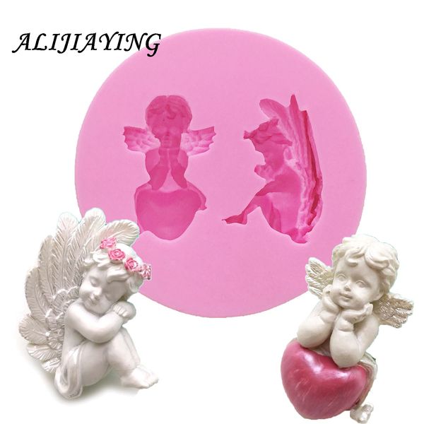diy silicone fondant cake baby angel molds cake decoration tools chocolate mold kitchen baking accessories d1010
diy silicone fondant cake baby angel molds cake decoration tools chocolate mold kitchen baking accessories d1010