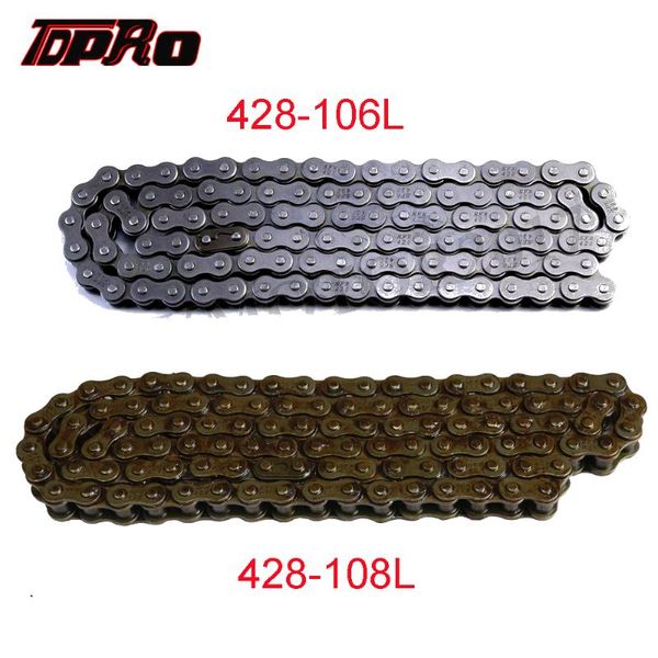 tdpro motorcycle 428 106/108 links drive racing chain for 70 90 110 125cc atv quad bike go kart buggy pit pro trail dirt pocket
tdpro motorcycle 428 106/108 links drive racing chain for 70 90 110 125cc atv quad bike go kart buggy pit pro trail dirt pocket