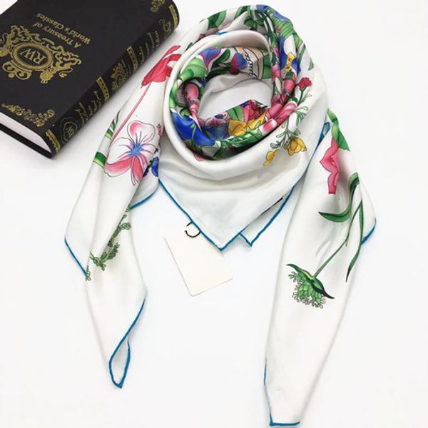

Новый дизайн женский квадратный шарф 100% саржа шелк материал высокого качества бе