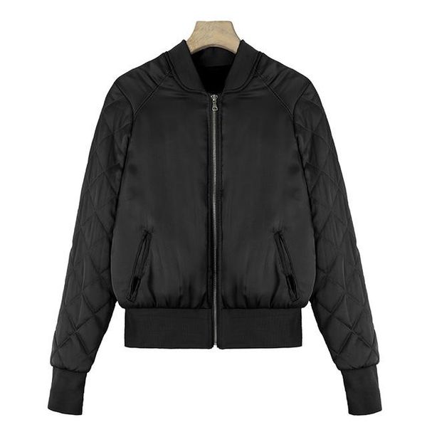 fashion winter bomber jacket for women female thicken lozenge plaid long sleeve short collar casual basic jacket coats slim, Black;brown
fashion winter bomber jacket for women female thicken lozenge plaid long sleeve short collar casual basic jacket coats slim, Black;brown