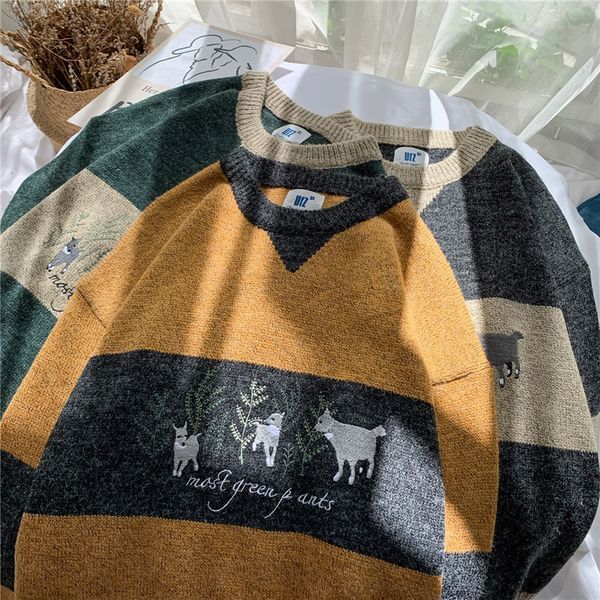 2019 осень и зима новая молодежь популярные свободный свитер вскользь color matching printed шею пуловер -2xl, White;black
2019 осень и зима новая молодежь популярные свободный свитер вскользь color matching printed шею пуловер -2xl, White;black