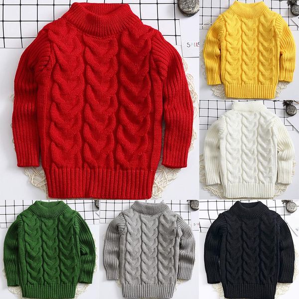 winter warm kid girl boy sweater thicken solid color long sleeve knitted sweater pullover shirt fashion, Blue
winter warm kid girl boy sweater thicken solid color long sleeve knitted sweater pullover shirt fashion, Blue