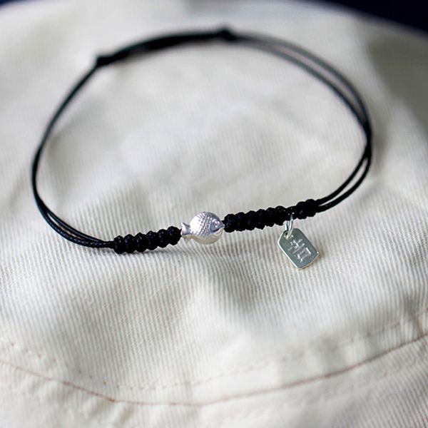 down koi every exam will be over original vintage sterling silver bracelet lucky bracelet girlfriends students birthday gift, Black
down koi every exam will be over original vintage sterling silver bracelet lucky bracelet girlfriends students birthday gift, Black