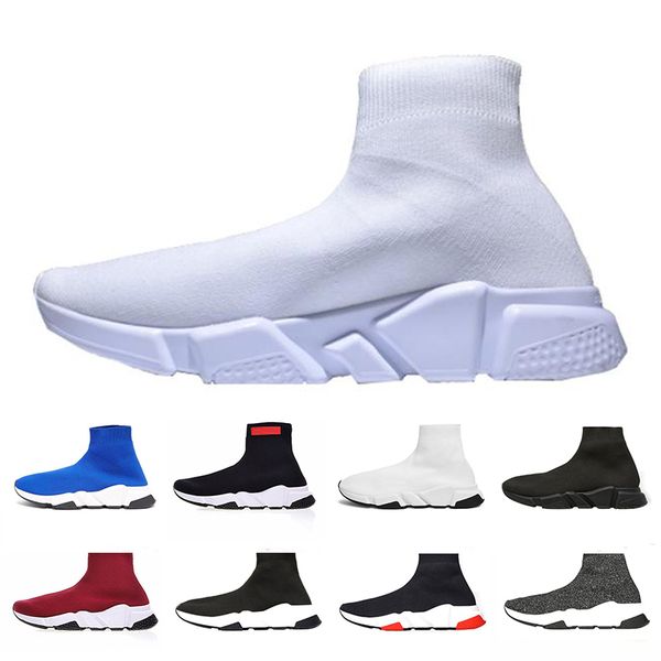 2019 Speed Trainer Casual Shoes Black Red Gypsophila Triple Black Fashion Flat Sock Boots Designer Sneakers Speed Trainers Runner Size 36-46
2019 Speed Trainer Casual Shoes Black Red Gypsophila Triple Black Fashion Flat Sock Boots Designer Sneakers Speed Trainers Runner Size 36-46